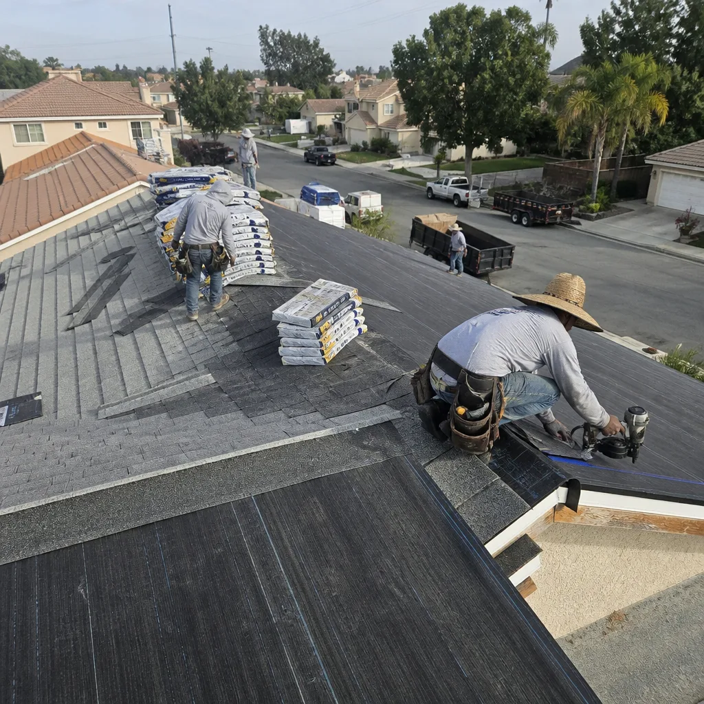 Roof Repair in Pedley